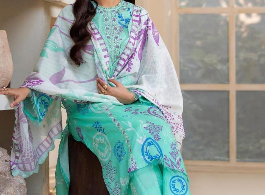 ✨ BINAAS – Afsana-e-Nagri ✨ Three Unstiched Piece Lawn Collection | Eid Collection | Vol-01 - Image 2