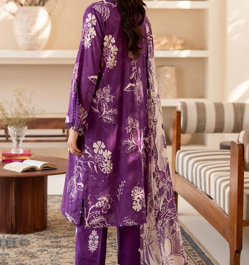 ✨ BINAAS – Afsana-e-Nagri ✨ Three Unstiched Piece Lawn Collection | Eid Collection | Vol-01 - Image 3